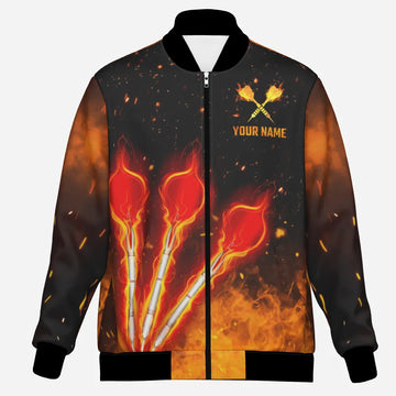 Vuurige Oranje Darts Jas L1440