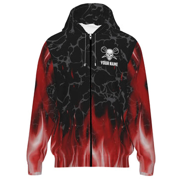 Griezelige Darts Skulls Hoodie - K298