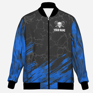 Skull Darts Jas in Marineblauw en Zwart F916