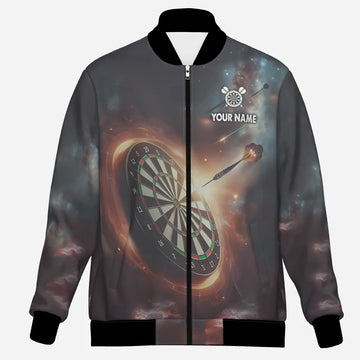 Galaxy Print Darts Jas L1357