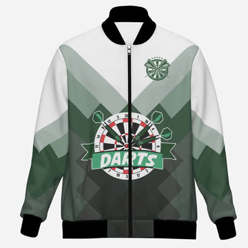 Dartsjack met Groene Verloop en Geometrisch Patroon N552