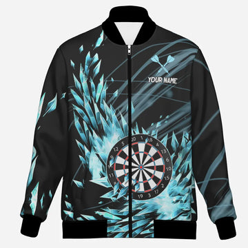 Blauwe Bevroren IJs Darts Jassen T1210