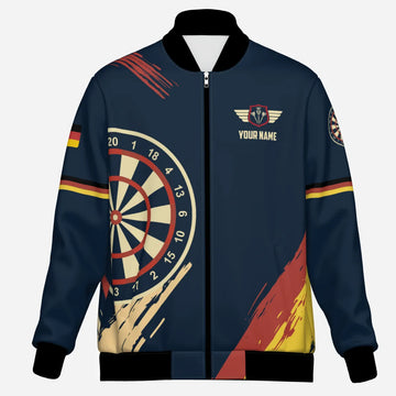 Blauwe Dart Jas met Duitse Trots Vlag G7299