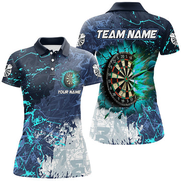Grunge Break 3D Geprinte Darts T-shirts voor Vrouwen T2189