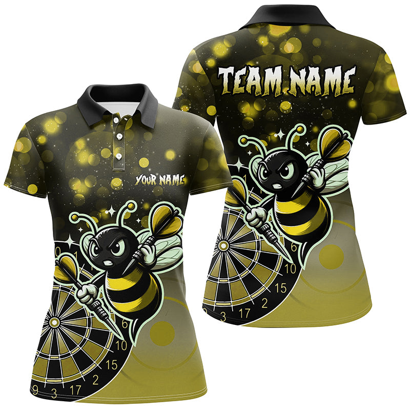 Vrouwenshirt met Gele Darts - Grappige Darts Kleding T2200