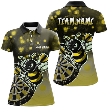 Vrouwenshirt met Gele Darts - Grappige Darts Kleding T2200