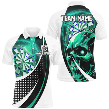 Turquoise Darts T-shirts voor Mannen - T2263