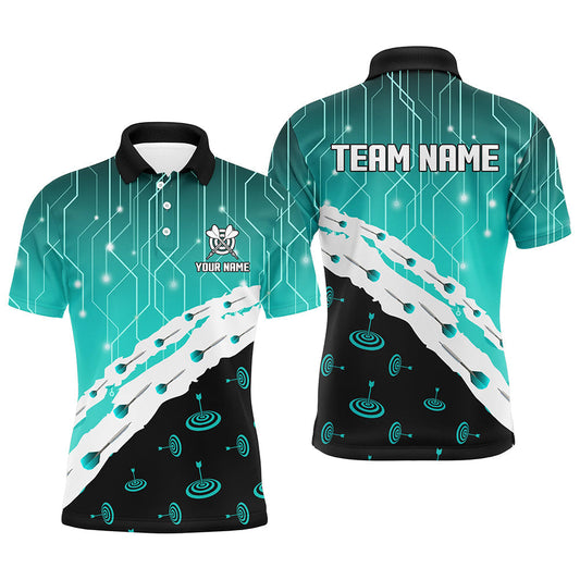 Custom Darts Jerseys - Multi-Color Darts Pattern Shirts for Players | Team League Attire T1559