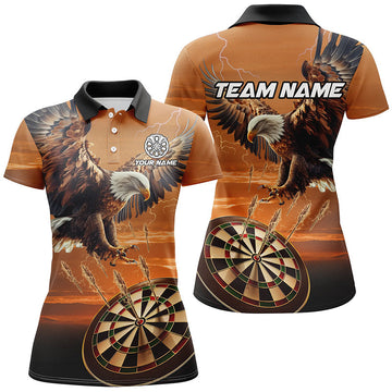 Dames Gepersonaliseerde Adelaar 3D Dartbord Jersey T2270