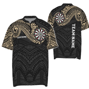 Heren Champion Tribal Darts 1/4 Zip Shirt E194