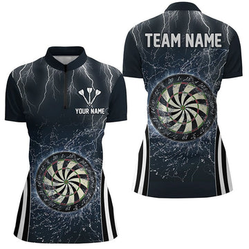 Dames Bliksem Darts Quarter-Zip Shirt L1361
