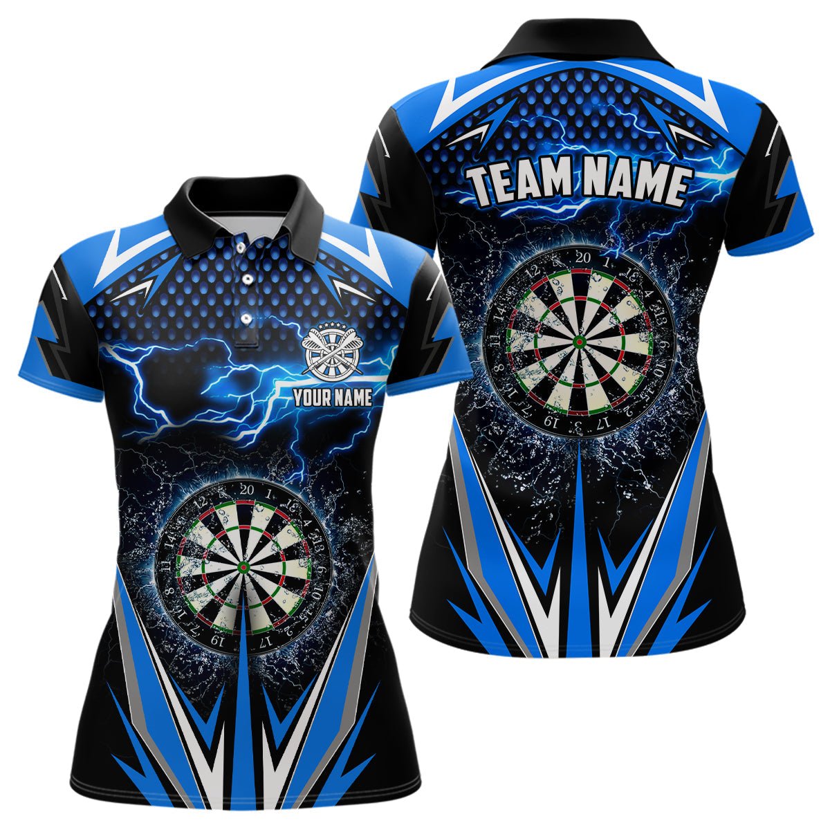 Dames Polo Jersey Bliksem Darts L1304