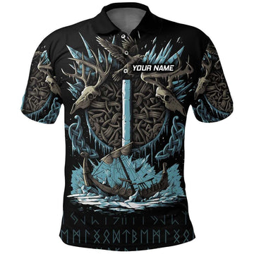 Viking Polo Shirt - Isaz Rune - Premium Ontwerp voor Dartliefhebbers VK9129