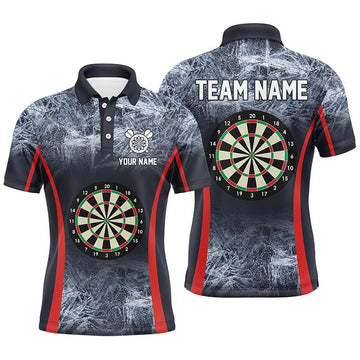 Heren Darts Poloshirt in IJsblauw L1358
