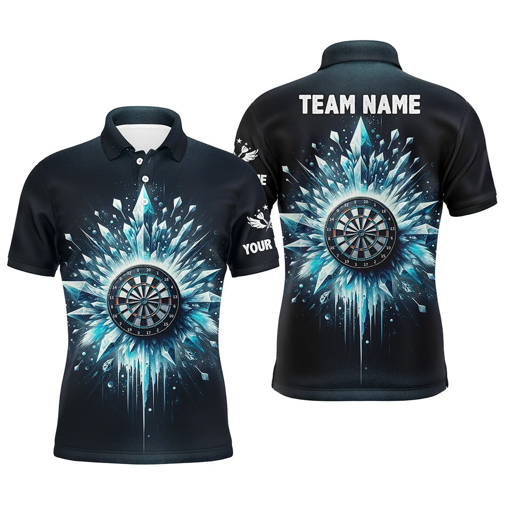 Heren Darts Polo Shirt in IJsblauw L1362