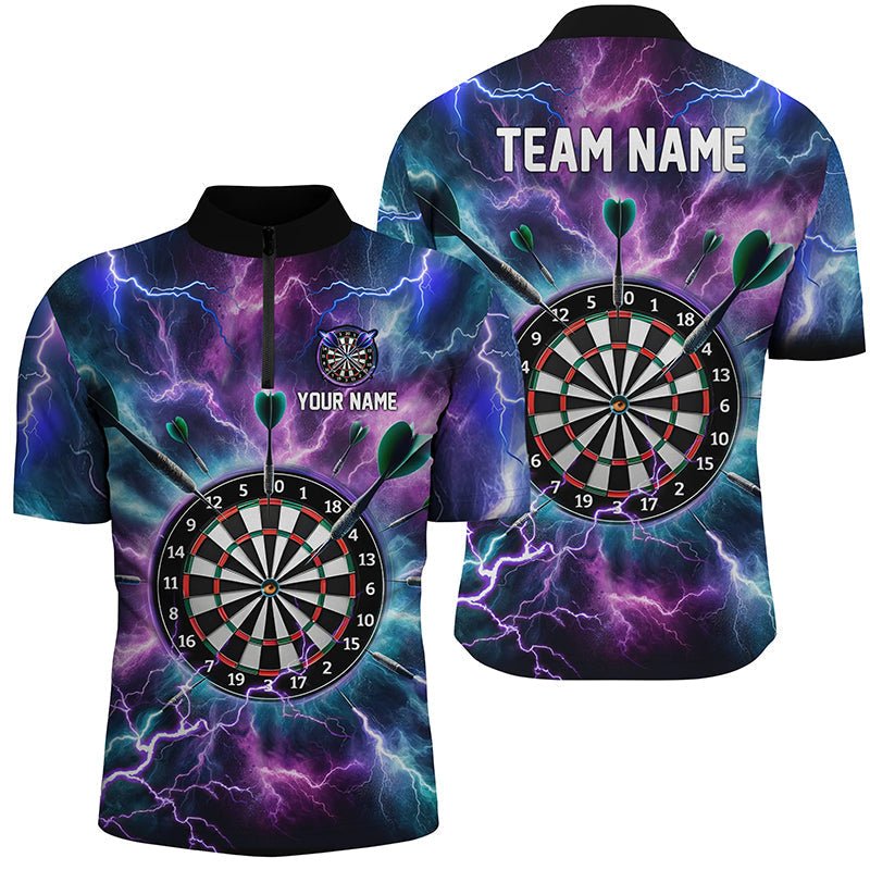 Bliksem Darts Poloshirt voor Mannen L1443