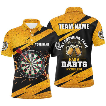 Heren Polo Shirt voor Bier Darten - Team L1456