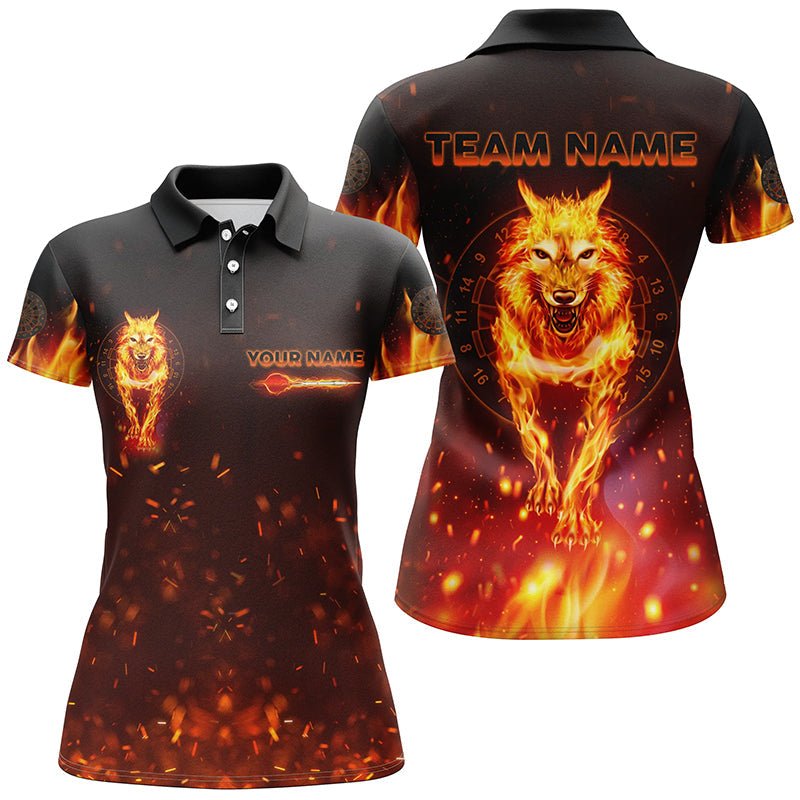 Dames Darts Jersey met Wolfprint - P509