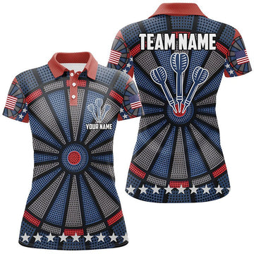 Dartbord Darts Polo Shirt voor Vrouwen - Persoonlijk en Uniek X902