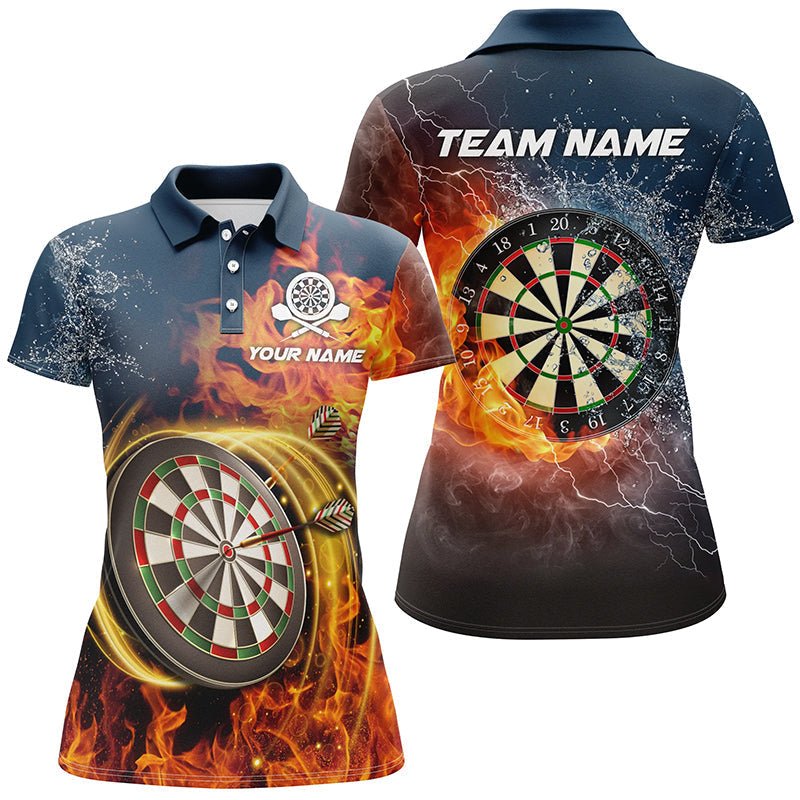 Dames 'Water & Vuur' Darts Polo Shirt P977