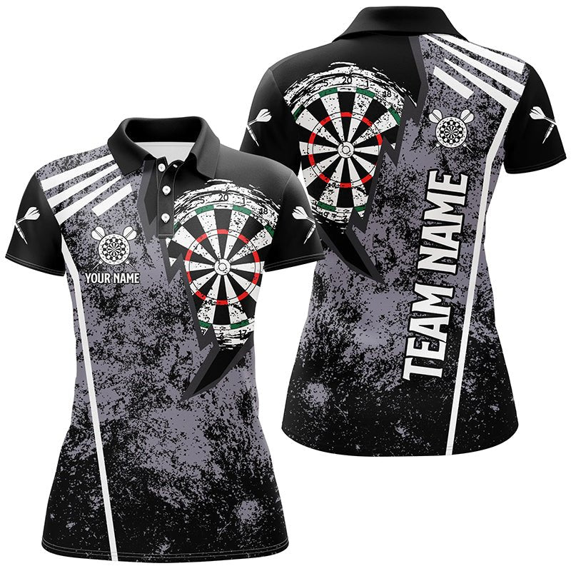 Op maat gemaakte Retro Darts Polo Shirt voor Vrouwen - Grunge Stijl R162
