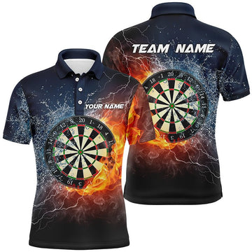 Heren Dartshirt Vuur & Water X550