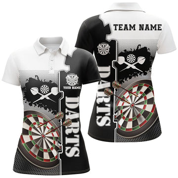 Dames Polo Shirt Zwart - L1295