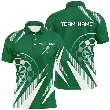 Heren Darts Polo Shirt voor St. Patrick's Day L1460